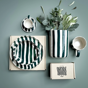 Stripes Plate - various colours