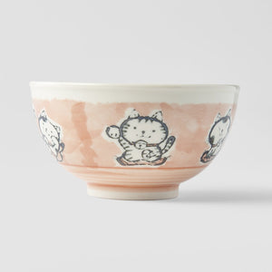 Cat Porcelain Rice Bowl