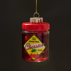 Cocktail Cherries Hanging Ornament