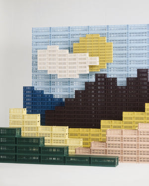HAY Colour Large Square Crate  - various colours