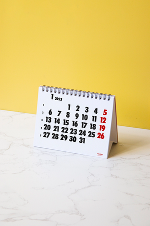 2025 Desk Calendar