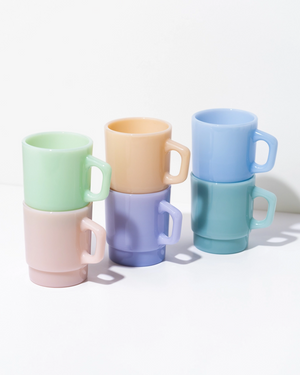 DD Milk Glass Mugs - various colours – DOWSE DD Milk Glass Mugs - various colours – DOWSE