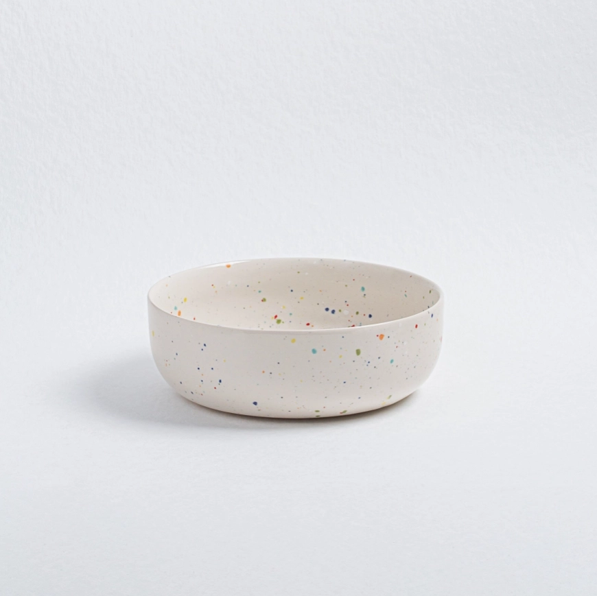 'New Edition' Confetti Handmade Nibble Bowl 15cm