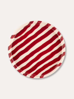 Stripes Plate - various colours