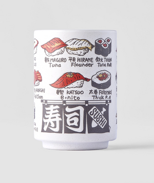 Japanese Sushi Pieces Mug