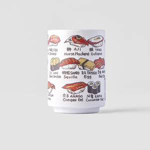 Japanese Sushi Pieces Mug