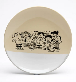 Peanuts Stoneware Plate - Gang