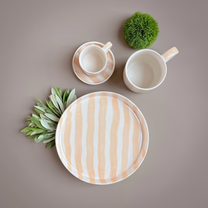 Stripes Plate - various colours