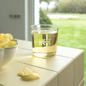 Flora Set of 2 Glasses - various colours