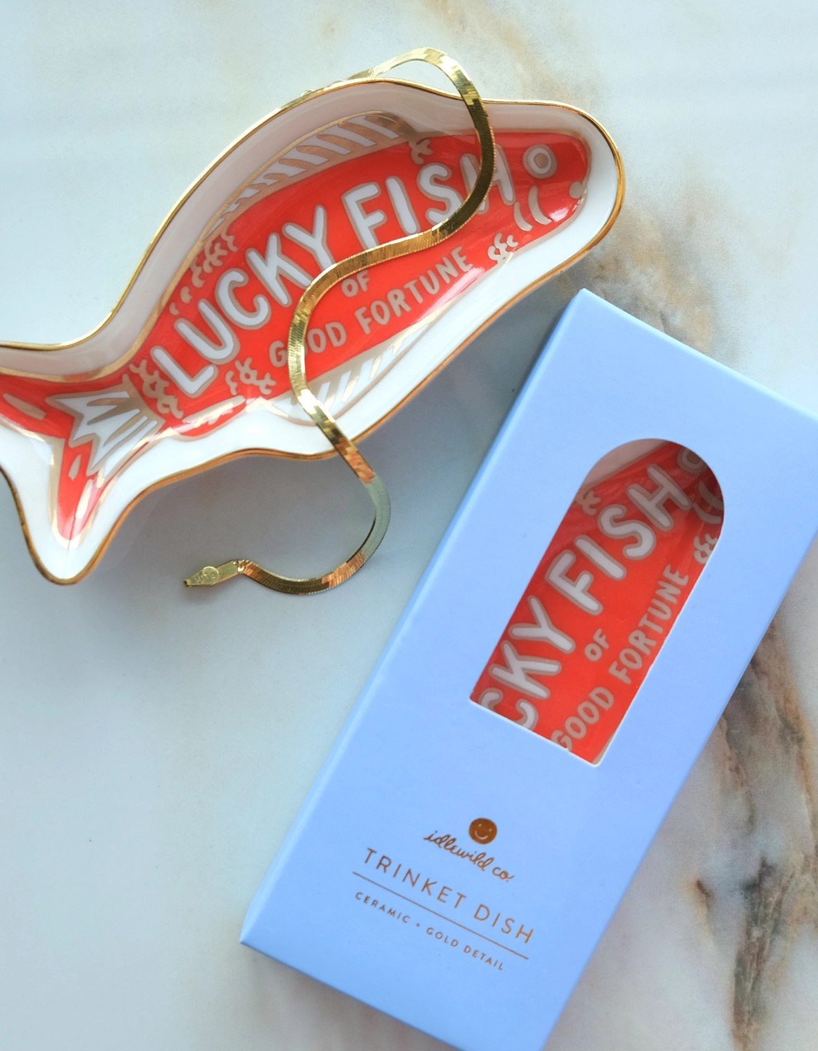 Fish Lacky Lucky Fish Trinket Dish – DOWSE