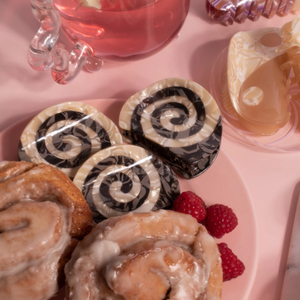 Cinnamon Swirl Spiral Hair Claw