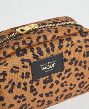 Agar Small Leopard Toiletry Bag