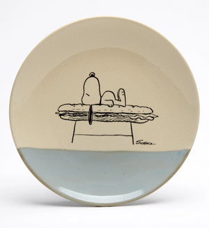 Peanuts Stoneware Plate - Sando