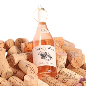 Turkey Wine Hanging Christmas Decoration