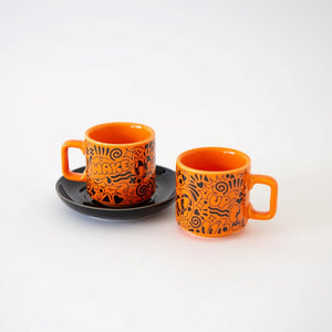 Hattie Stewart Wake Up! Espresso Cup Set