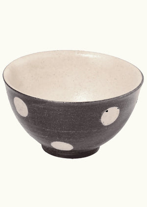 Mizutama Polka Dot Rice Bowl - two colours