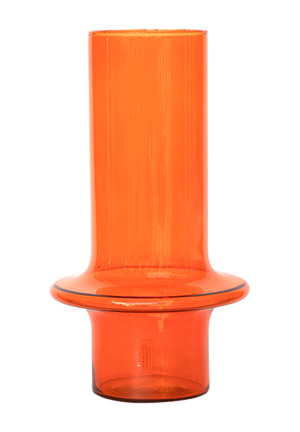 Paprika Recycled glass Cylinder Vase