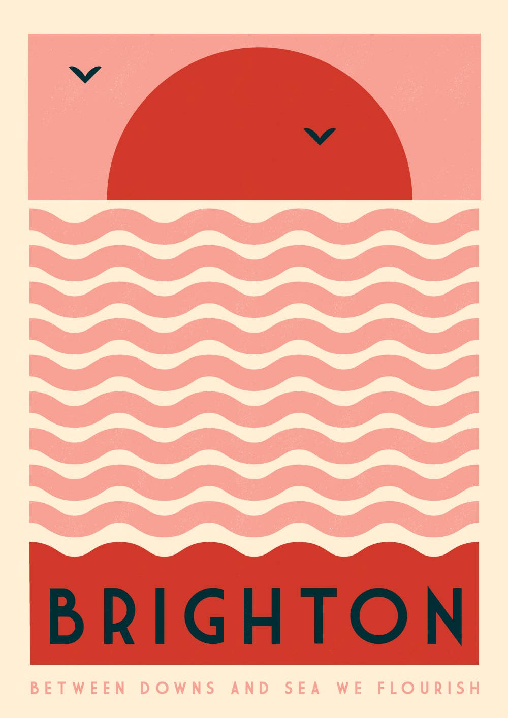 Brighton Sun & Sea print