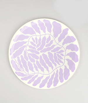 Leaves - Large Lilac Plywood Tray