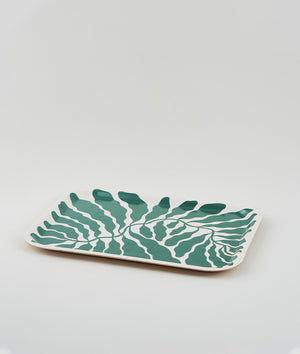 Leaves - Medium Green Plywood Tray