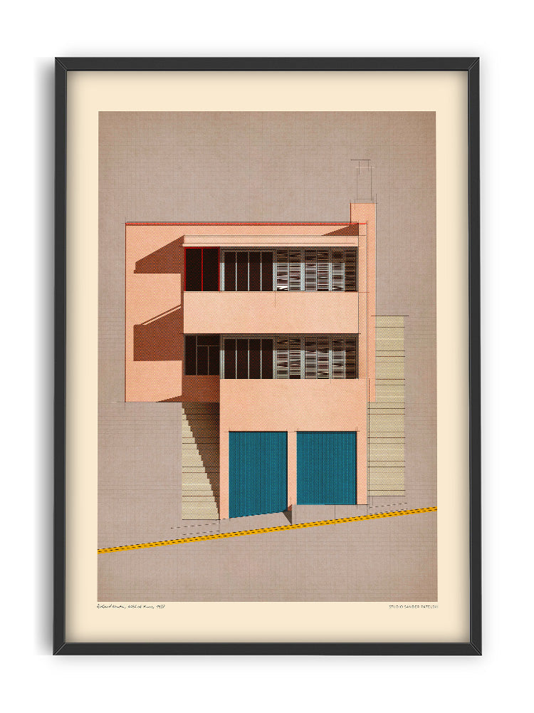 Richard Neutra Koblick House 1937 Art Print