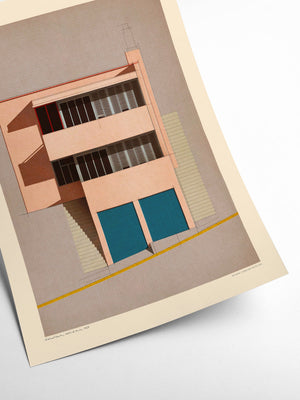 Richard Neutra Koblick House 1937 Art Print