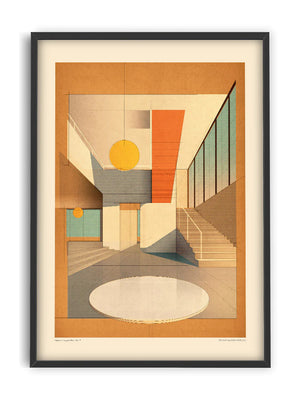 'Interior composition No.1' Art Print