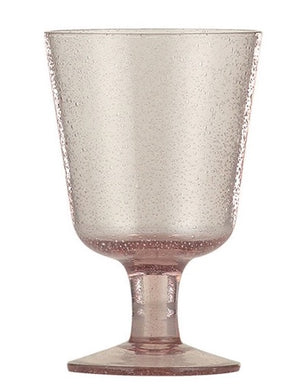 Recycled Bubble Wine Glass - various colours