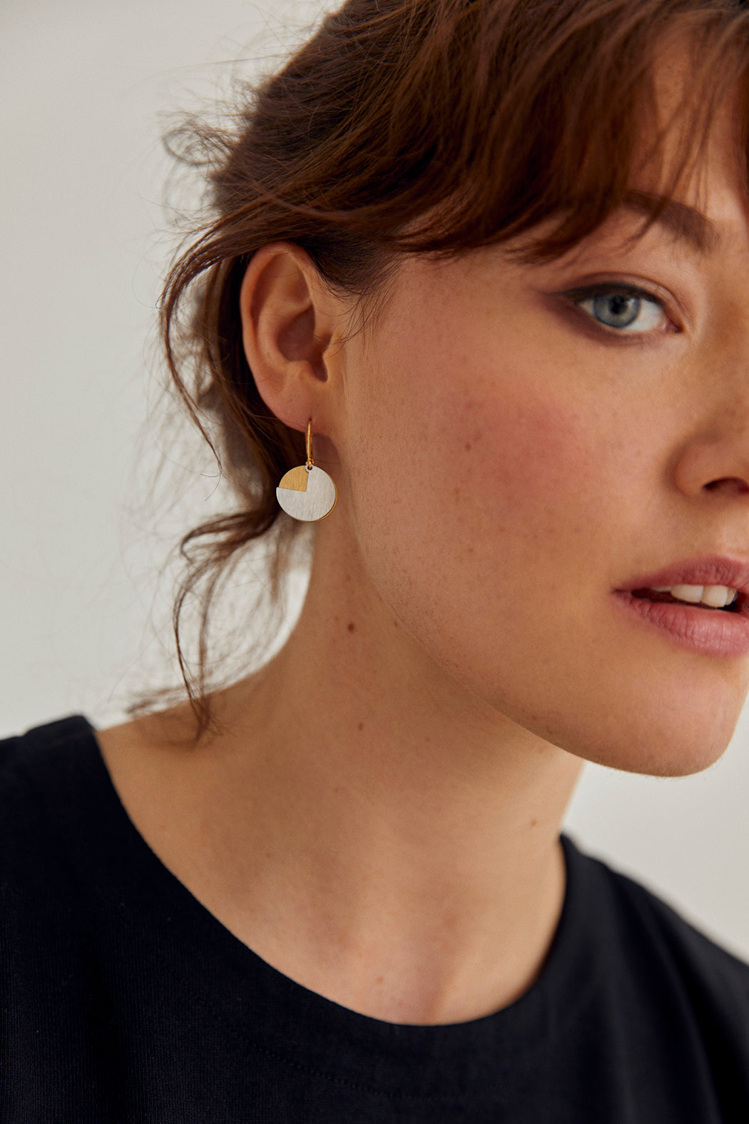 Fraction earrings