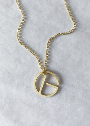 Initial necklaces