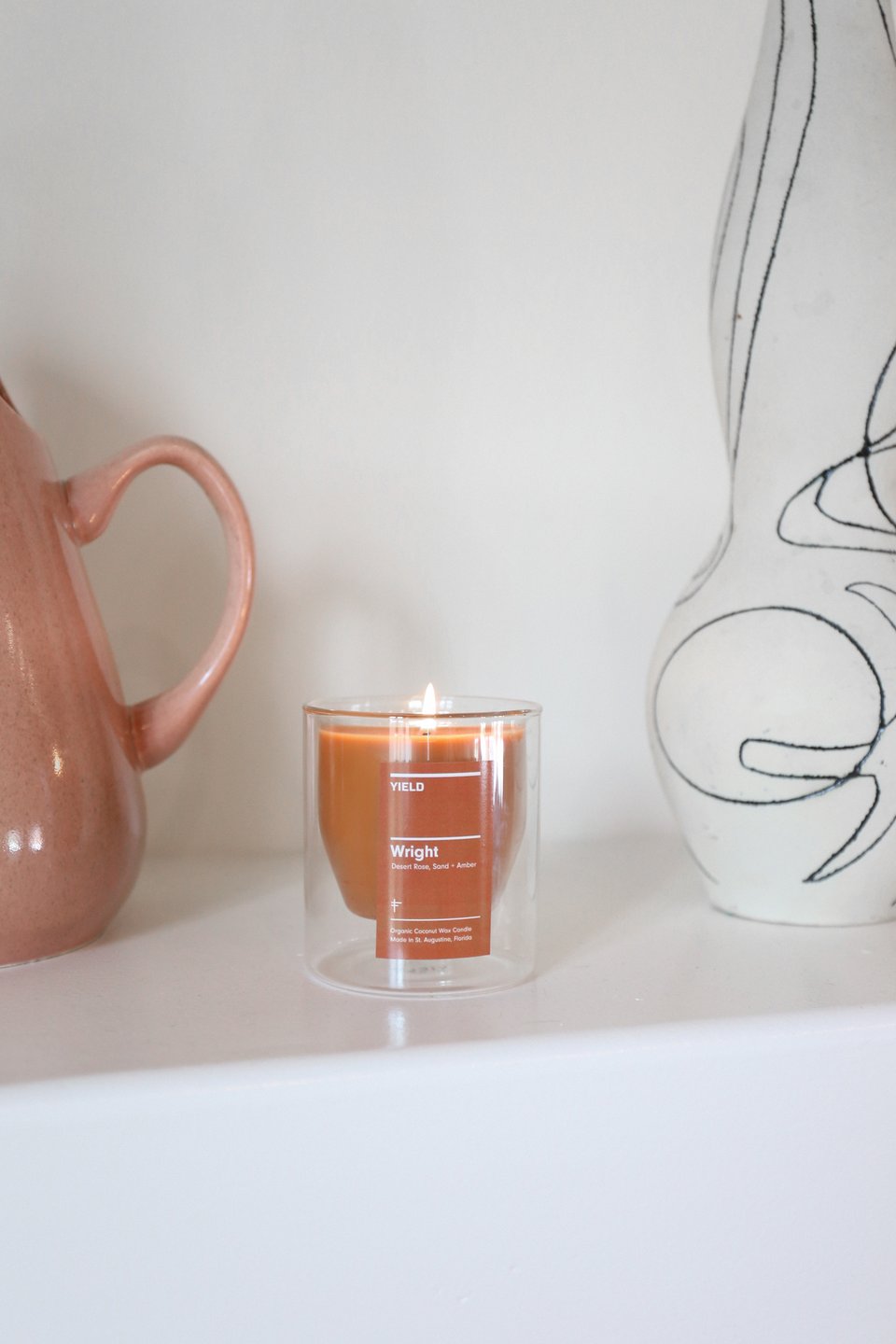 Wright - Desert Rose, Sand + Amber Artisinal Candle