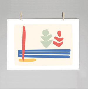 'July' Art Print