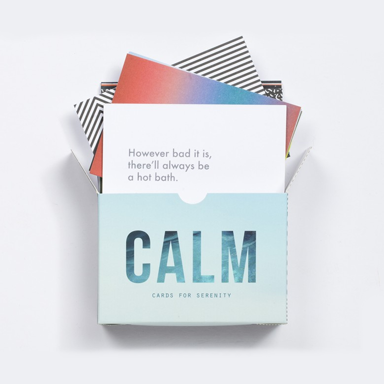 Calm prompt cards