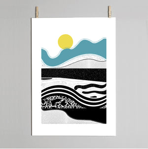 Seaform art print