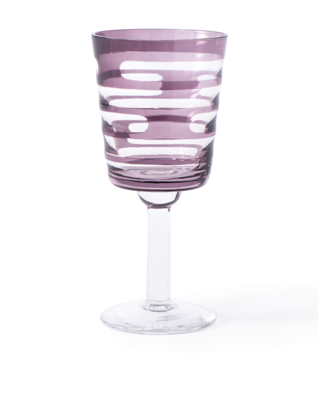 Tubular Wine Glass- 4 colours available