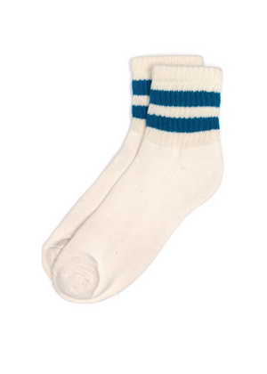 Quarter Crew Mono Stripe Varsity Socks - various colours – DOWSE