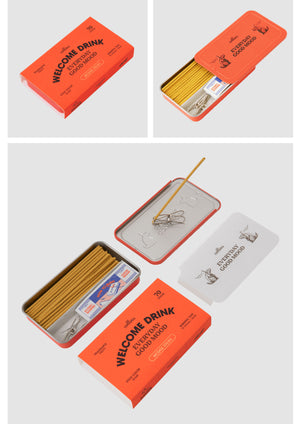 ‘Welcome Drink’ Travel Incense Tin