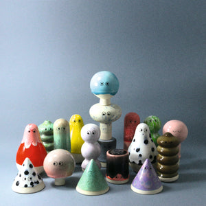 Oni Ceramic Figures