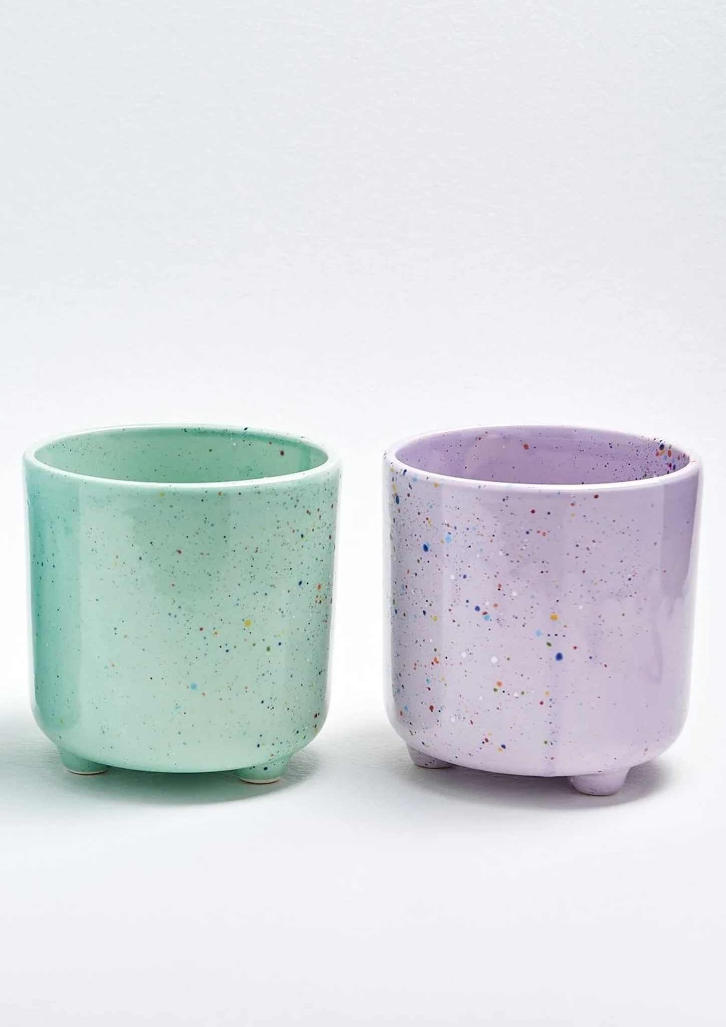 Large Confetti Party Handmade Planter - Various Colours