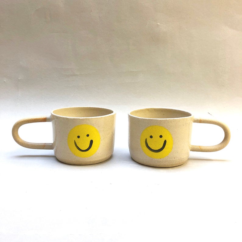 Smiley Handmade Mug