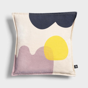 Cushion Collage Square Yellow
