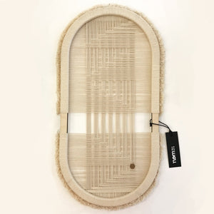 Large Lee Oval Macrame Wall Hanging - Various Colours